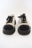 画像2: GEORGE COX / GLAY× JIROモデル LIMITED EDITION　ラバーソールシューズ UK5（約25cm） アイボリーｘブラック O-24-03-15-094-PU-SH-YM-ZT-K002 (2)