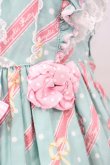 画像2: Angelic Pretty / MELODY TOYSハイウエストジャンパースカート  ミント O-24-03-15-013-AP-OP-OW-OS (2)