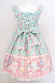 画像3: Angelic Pretty / MELODY TOYSハイウエストジャンパースカート  ミント O-24-03-15-013-AP-OP-OW-OS (3)