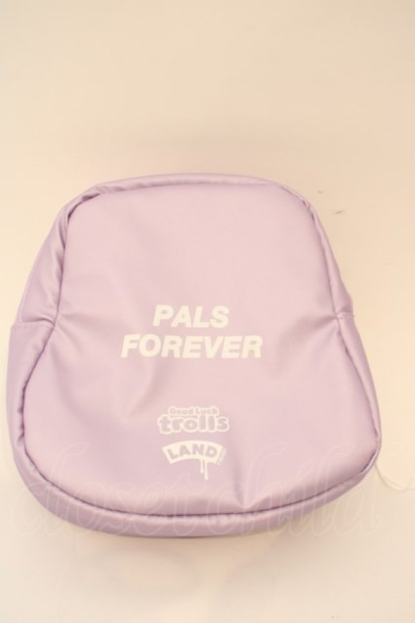画像2: LAND by MILKBOY / TROLLS PALS FOREVER ポーチ  ラベンダー O-24-03-26-1085-MB-ZA-OW-ZT274 (2)