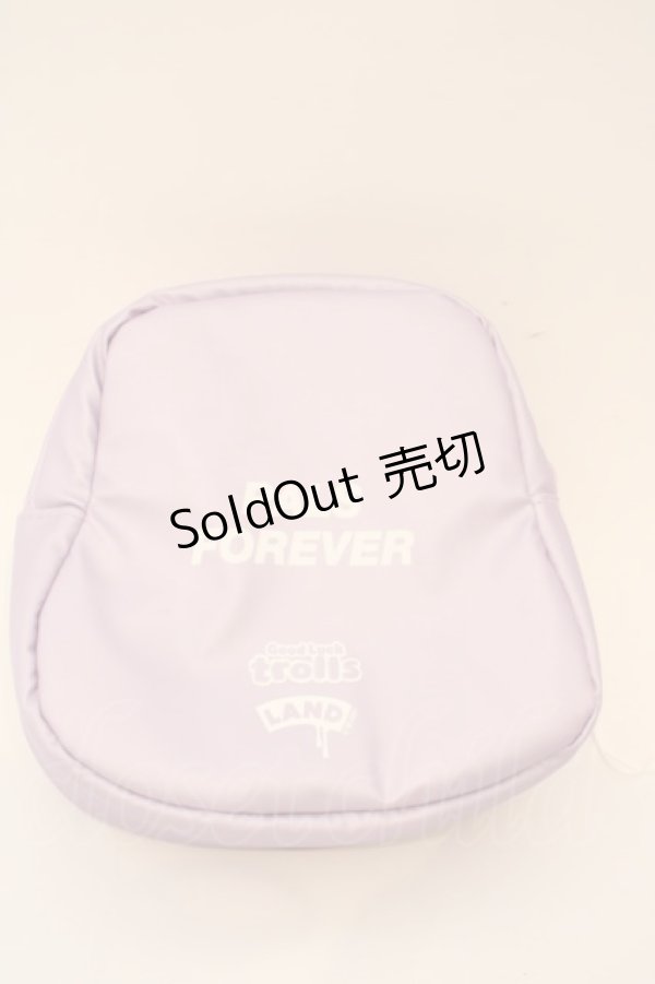 画像2: LAND by MILKBOY / TROLLS PALS FOREVER ポーチ  ラベンダー O-24-03-26-1085-MB-ZA-OW-ZT274 (2)