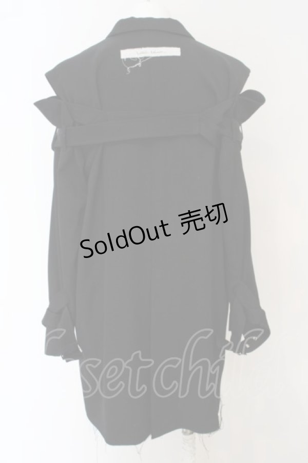 画像4: alice auaa / 【season57 The proliferration of memory】ボンテージテーラードジャケット レディース ブラック O-24-03-27-040-AA-JA-IG-OS (4)