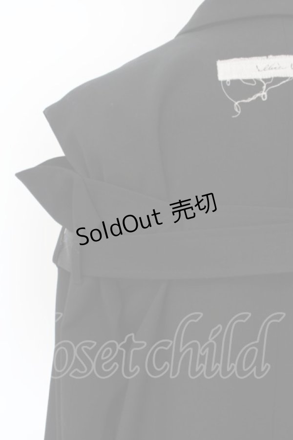 画像5: alice auaa / 【season57 The proliferration of memory】ボンテージテーラードジャケット レディース ブラック O-24-03-27-040-AA-JA-IG-OS (5)