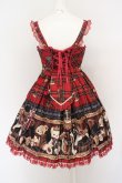 画像3: Angelic Pretty / British Bearジャンパースカート  アカ O-24-03-30-006-AP-OP-OW-OS (3)