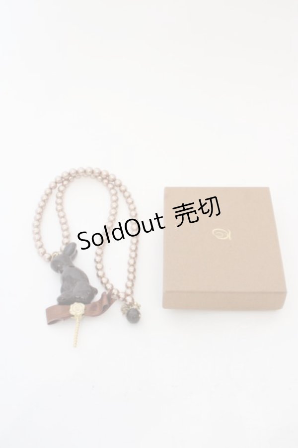 画像5: 【SALE】Q-pot. / ACCLollipop Chocolate Rabbit ネックレス  チョコレート O-24-03-30-098-QP-AC-IG-ZT012-F001 (5)