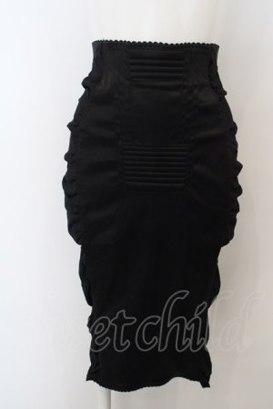 画像: Jean Paul GAULTIER /Season1987 Model14 スカート USA4 ブラック O-24-04-05-032-GO-SK-YM-OS