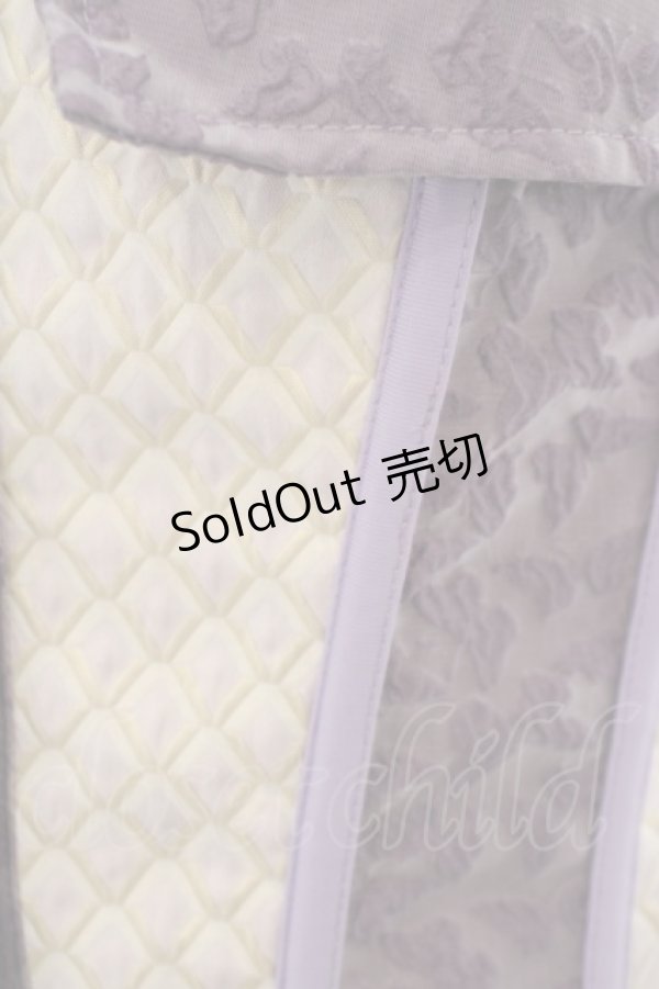 画像2: Qutie Frash / オーバーバストコルセット  パープル O-24-04-21-088-QU-TO-IG-ZS (2)