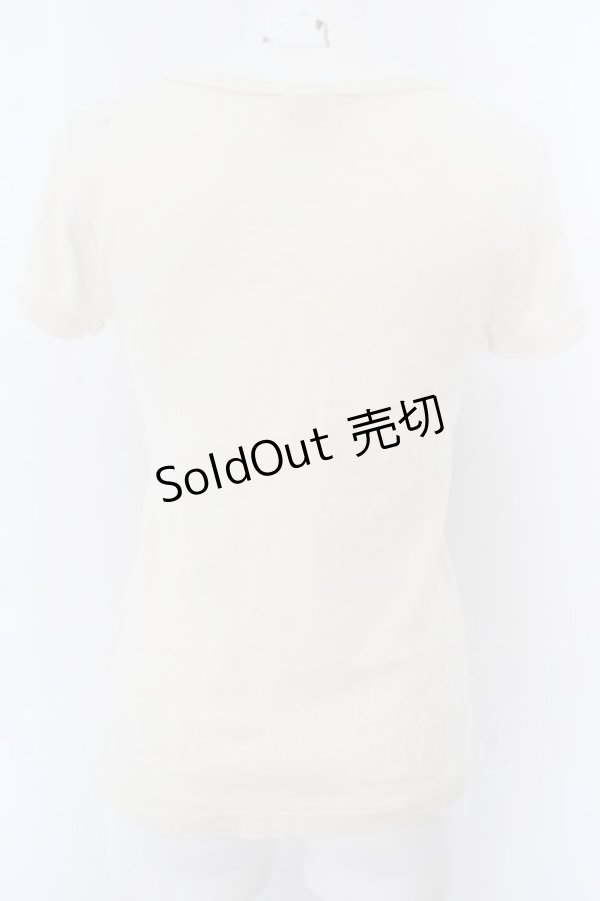 画像2: RNA / MONSTARS OF ROCK　テレコTシャツ M ホワイト O-24-04-28-1088-PU-TS-YM-ZT398 (2)