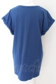 画像2: Candy Stripper / NOWTYロゴ Tシャツ 2 ブルー O-24-04-30-2052-PU-TS-IG-ZT128 (2)