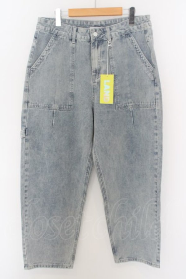 画像1: LAND by MILKBOY / LAND PLAIN DENIMS L ブルーデニム O-24-04-30-126-MB-PA-OW-ZT149 (1)
