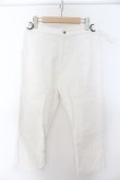 画像1: Na+H / デニムパンツ  ホワイト O-24-05-04-045-PU-PA-OW-ZS (1)