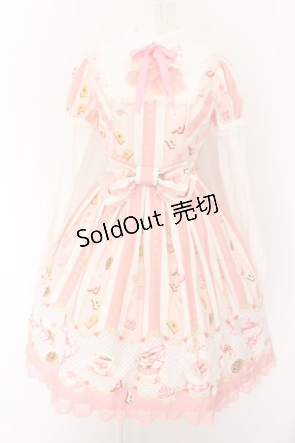 画像1: Angelic Pretty / Wonder Partyワンピース  ピンク O-24-05-07-008-AP-OP-IG-OS (1)