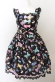 画像1: Angelic Pretty / Jelly Candy Toysハートジャンパースカート  クロ O-24-05-10-034-AP-OP-IG-OS (1)
