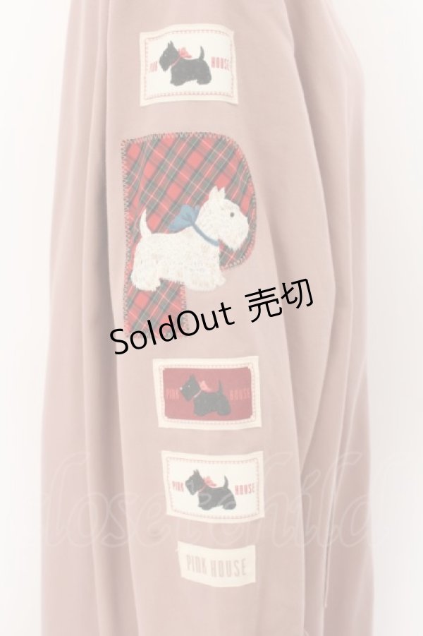 画像5: PINK HOUSE / スコッチテリアワッペンツイルコート  ピンク O-24-05-11-048-LO-CO-OW-OS (5)
