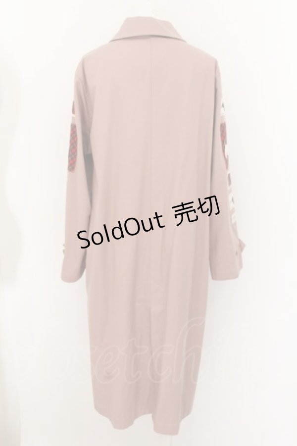 画像6: PINK HOUSE / スコッチテリアワッペンツイルコート  ピンク O-24-05-11-048-LO-CO-OW-OS (6)