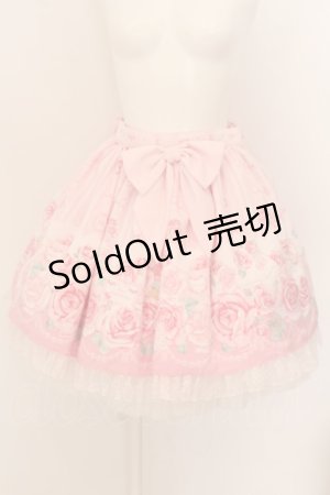 画像: Angelic Pretty / Romantic Rose Letterスカート  ピンク O-24-05-19-014-AP-SK-OW-OS