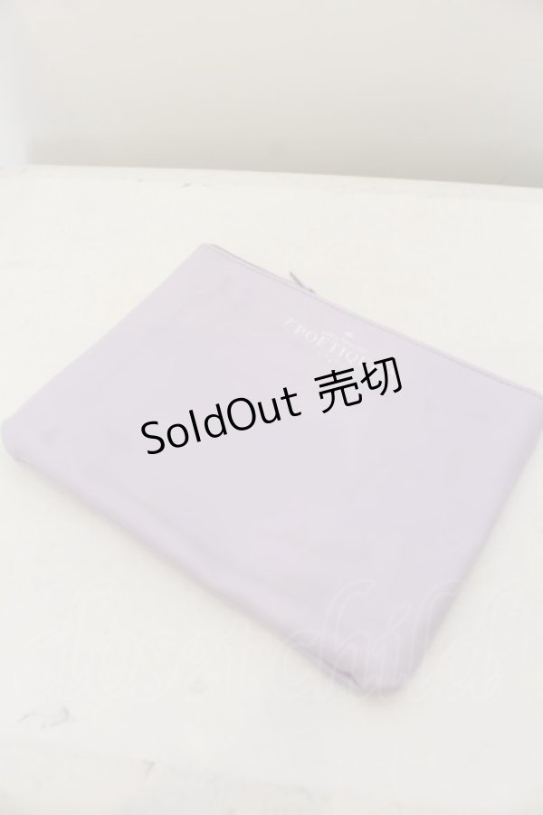 画像1: axes femme POETIQUE / ノベルティポーチ  パープル O-24-05-31-040-AX-ZA-IG-ZT424-F003 (1)