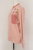 画像3: Karl Helmut / リバースフルーツパーラロングTシャツ 3（M） ピンク O-24-05-31-181-EL-TO-OW-ZI (3)