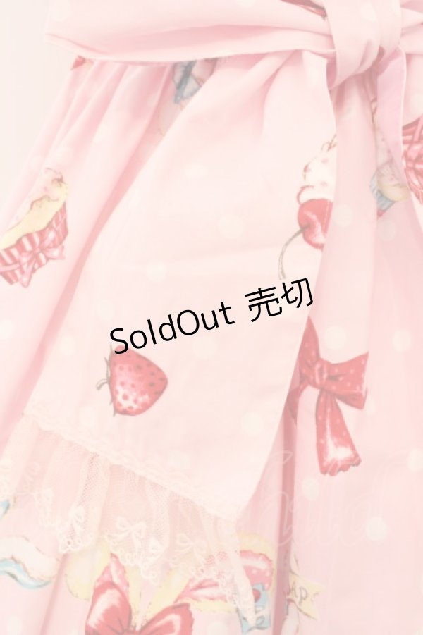 画像5: Angelic Pretty / リリカルパーティーおでかけジャンパースカート&カチューシャ  ピンク O-24-06-07-003-AP-OP-OW-OS (5)