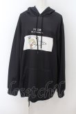 画像1: NieR Clothing / プリントプルパーカー  ブラック O-24-07-08-1001-PU-TO-KB-ZT321 (1)