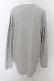 画像3: NieR Clothing / ぐれまるLONG TEE XL グレー O-24-07-08-1045-PU-TO-KB-ZI (3)