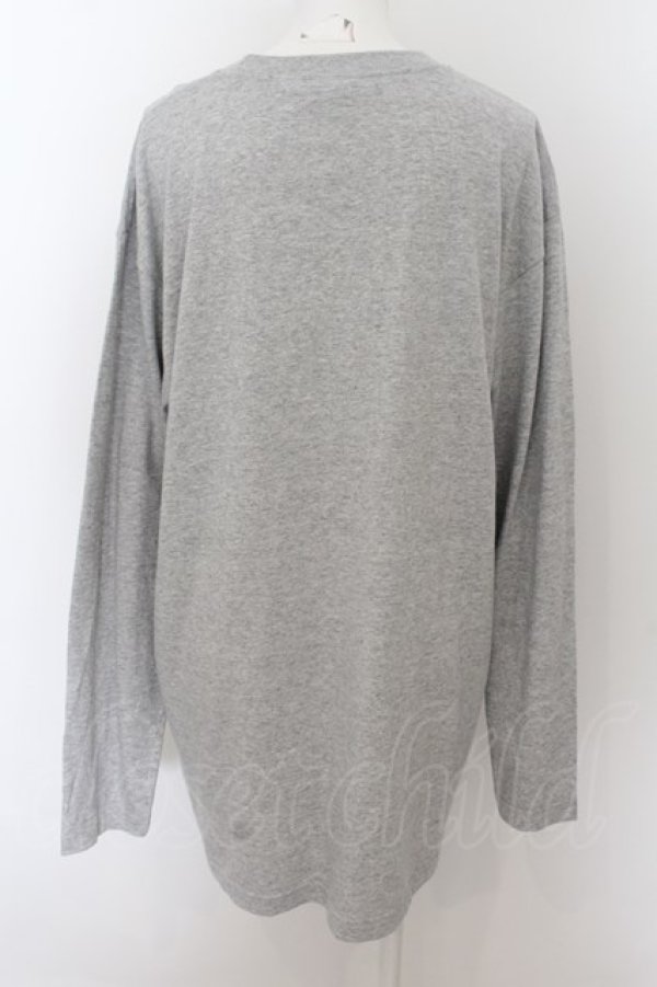 画像3: NieR Clothing / ぐれまるLONG TEE XL グレー O-24-07-08-1045-PU-TO-KB-ZI (3)