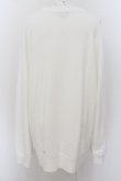 画像2: NieR Clothing / プリントSWEAT   白 O-24-07-08-1062-PU-TO-KB-ZT319 (2)