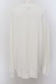 画像2: NieR Clothing / プリントSWEAT  2XL 白 O-24-07-08-1063-PU-TO-KB-ZT319 (2)