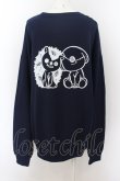 画像1: NieR Clothing / バックプリントSWEAT   ネイビー O-24-07-08-1009-PU-TO-KB-ZI (1)