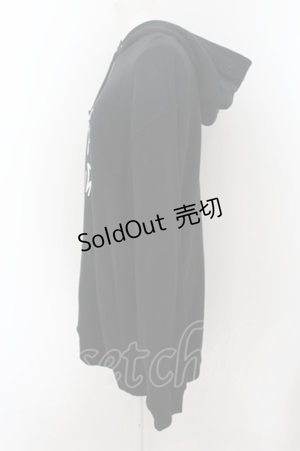 画像2: NieR CLOTHING / プリントプルパーカー 2XL 黒 O-24-07-08-1010-PU-TO-KB-ZT318 (2)