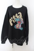 画像1: NieR Clothing / プリントSWEAT  XL 黒 O-24-07-08-1018-PU-TO-KB-ZI (1)