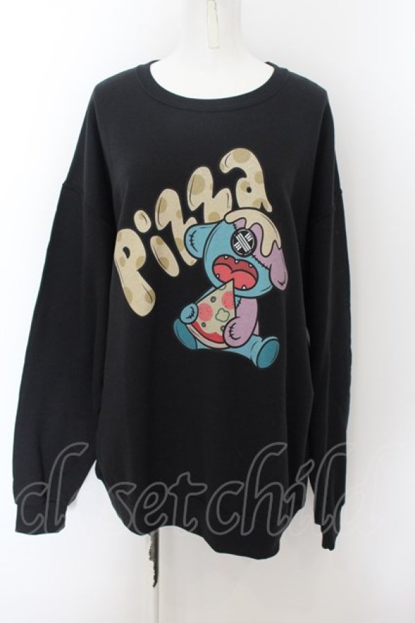 画像1: NieR Clothing / プリントSWEAT  XL 黒 O-24-07-08-1018-PU-TO-KB-ZI (1)