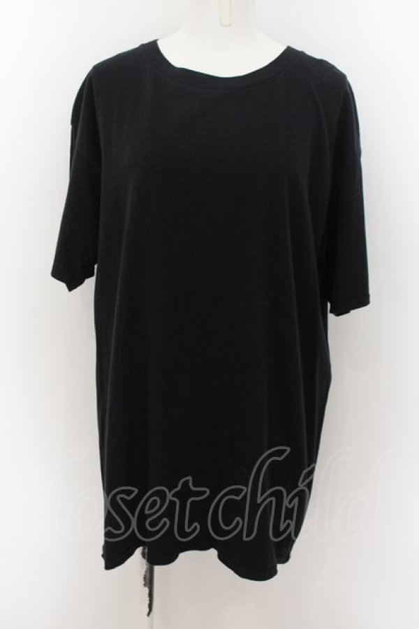 画像2: NieR Clothing / うさぎptTシャツ  黒 O-24-07-08-1019-PU-TS-SZ-ZT318 (2)