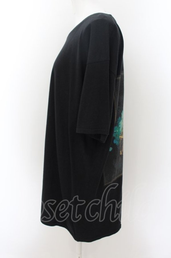 画像3: NieR Clothing / うさぎptTシャツ  黒 O-24-07-08-1019-PU-TS-SZ-ZT318 (3)