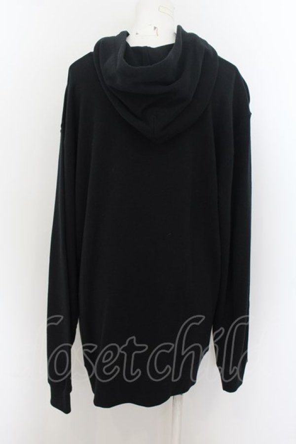 画像3: NieR Clothing / プリントフードパーカー  黒 O-24-07-08-1002-PU-TO-KB-ZI (3)