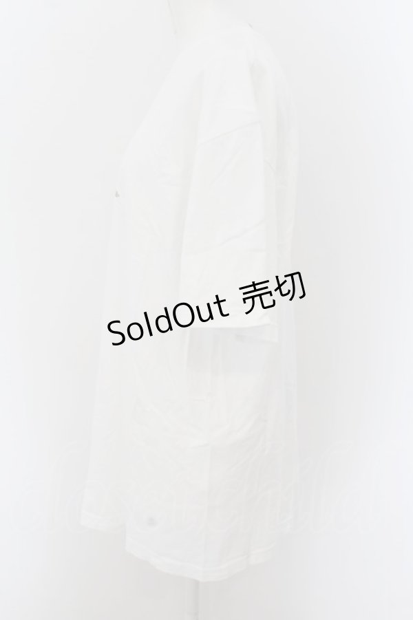 画像2: MILKBOY / DIE Apple T-SHIRTS  ホワイト O-24-07-13-008-MB-TS-IG-ZT184 (2)