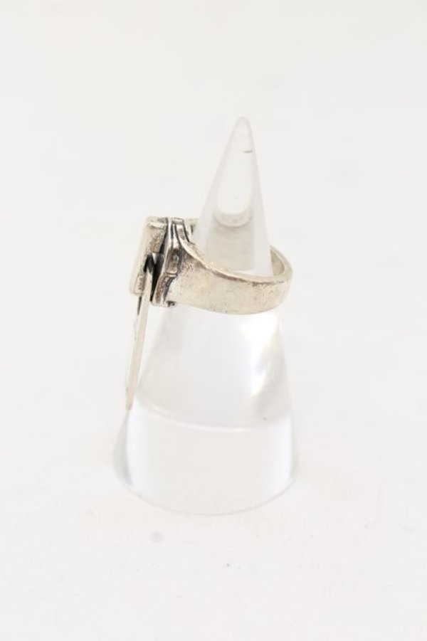 郵送買取 新品5台以上送料無料キャンペーン中！！  / マダラニンゲン リング.Zip 5号 丸尾末広 Silver Ring 指輪・リング