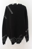 画像3: REFLEM / REFLEM×DEATH NOTE ダメージニットソー(弥 海砂)  ブラック×ホワイト O-24-07-20-038-PU-TO-IG-ZI (3)