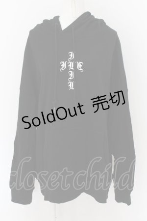 画像: ililil / 慰流アニメガールパーカー F ブラック O-24-07-20-054-PU-TO-OW-ZI