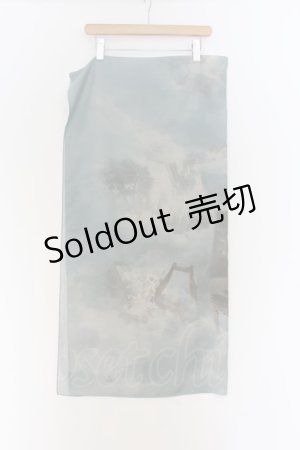 画像: Jane Marple / Heaven's concerto No.35スカーフ  シルバーグレー O-24-07-27-051-JM-ZA-IG-ZT006