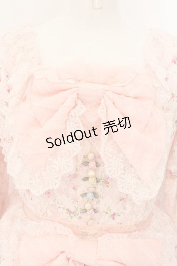 画像2: BABY,THE STARS SHINE BRIGHT / Princess Liddellのアイシングクリームケーキスペシャルワンピースドレス  ピンク系 O-24-08-19-031-BA-OP-IG-OS (2)