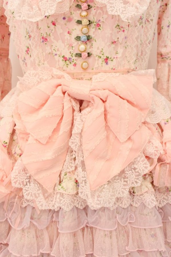 画像3: BABY,THE STARS SHINE BRIGHT / Princess Liddellのアイシングクリームケーキスペシャルワンピースドレス  ピンク系 O-24-08-19-031-BA-OP-IG-OS (3)