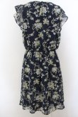 画像2: axes femme / 花柄ワンピース M コン O-24-08-28-200-AX-BL-SZ-ZT091 (2)