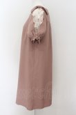 画像2: axes femme POETIQUE / 【タグ付き】肩レースAラインワンピース  ピンク O-24-09-02-047-AX-TO-IG-ZT120 (2)