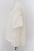 画像2: axes femme / パールチェーン付きスリット袖プルオーバー M キナリ O-24-09-21-022-AX-TO-OW-ZT084 (2)