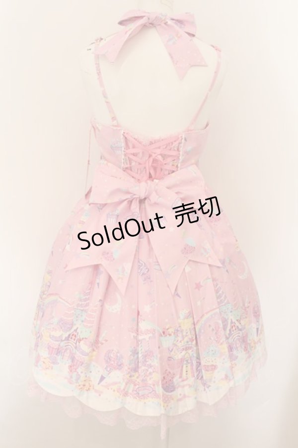 画像6: Angelic Pretty / MilkyPlanetジャンパースカート  ピンク O-24-09-24-006-AP-OP-OW-OS (6)