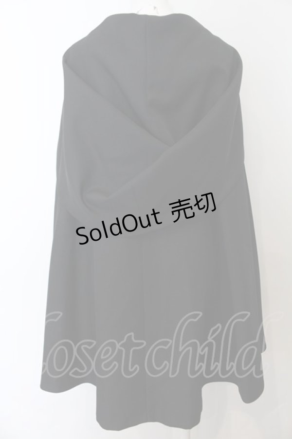 画像3: ATELIER BOZ / フードミニマント  ブラック O-24-09-24-112-EL-JA-OW-ZS (3)