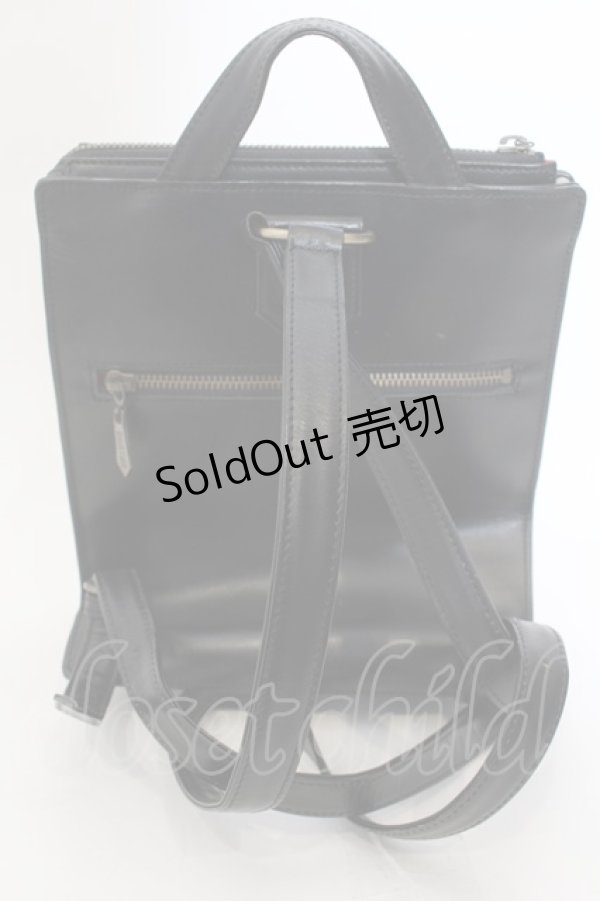 画像6: Jean Paul GAULTIER / ルビーアイリュック  ブラック×レッド O-24-09-24-144-GO-BG-IG-OS (6)