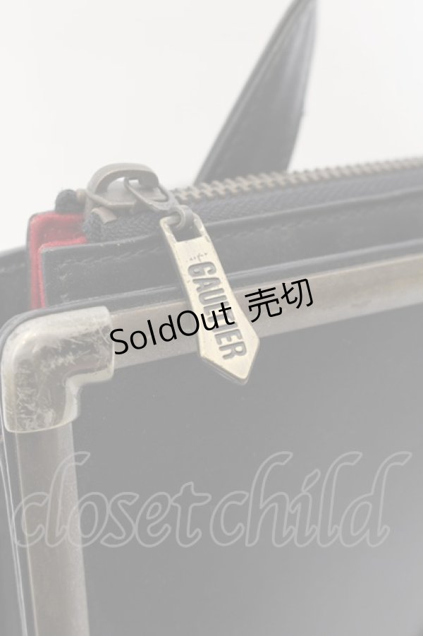 画像8: Jean Paul GAULTIER / ルビーアイリュック  ブラック×レッド O-24-09-24-144-GO-BG-IG-OS (8)