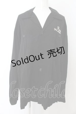 画像: RNA / スカシャツジャケット  ブラック O-24-09-30-066-PU-JA-IG-ZT035